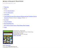 Tablet Screenshot of kemalgozler.com